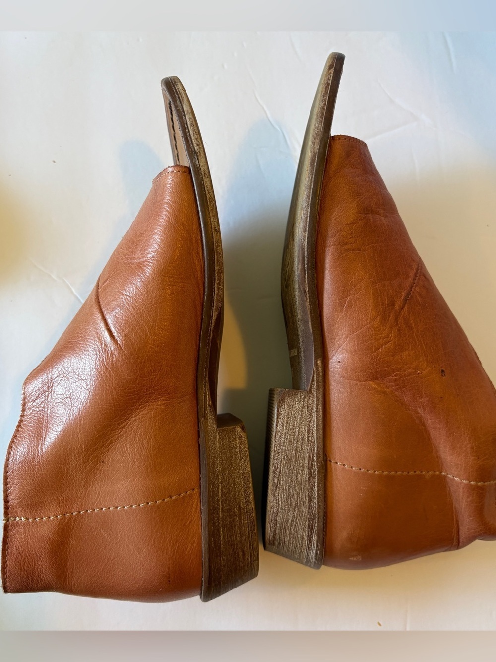 FREE PEOPLE MONT BLANC SANDAL In TAN Size 36 / 6 Spanish crafted Leather - Picture 5 of 7